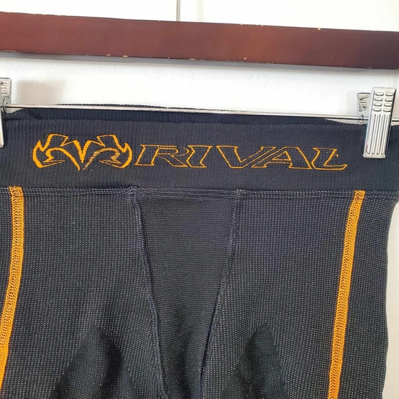 Orange Exercise Compression & Base Layers for Men - Picture 2 of 8